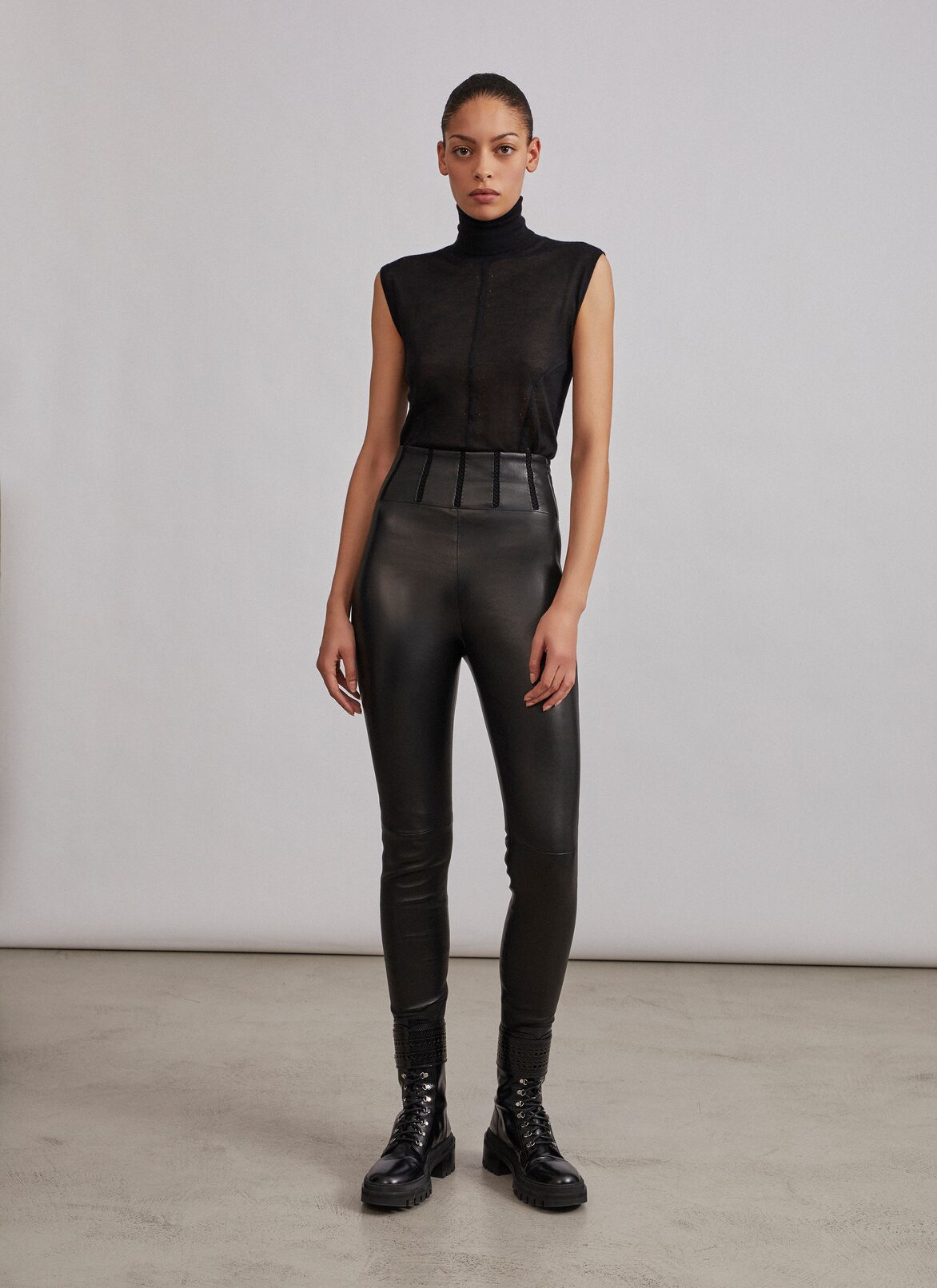 Cardigan ALAÏA BLACK CARDIGAN